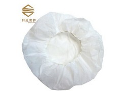 轩延加厚无纺布圆帽 医用手术帽 防尘内帽 食品工作帽 一次性帽子图2
