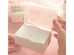 优质纯棉卸妆棉 超薄无屑盒装150片装图2
