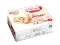 好奇铂金装倍柔亲肤婴儿新生儿纸尿裤S76片 韩国进口尿不湿图3