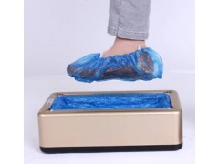 T扣自动鞋套机专用塑料鞋套 卡槽脚套机鞋套100只装图3