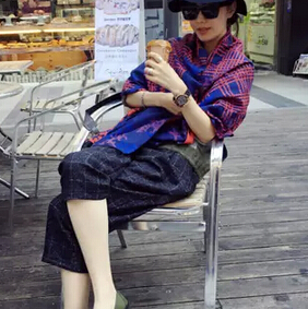 秋冬季加厚超长两用披肩图3