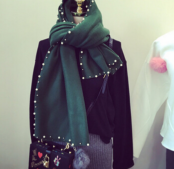 韩国东大门针织围巾披肩图3