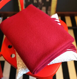 仿羊绒柔软百搭流苏围巾保暖纯色披肩图3