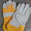 优质羊皮手套 全掌 柔软 耐磨 防护 电焊 劳保手套