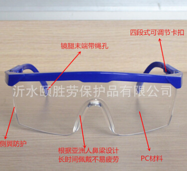 抗冲击眼镜 防溅护目镜 防护眼镜图2