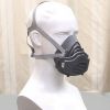 3M3200半面型防毒面具防尘口罩防烟工业头戴式防护面罩