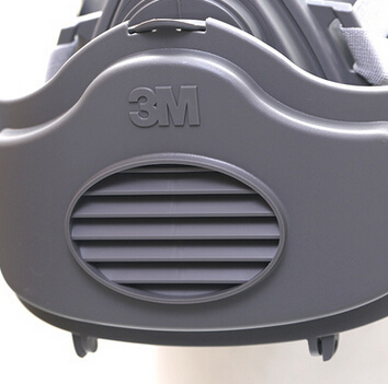 3M3200半面型防毒面具防尘口罩防烟工业头戴式防护面罩图2