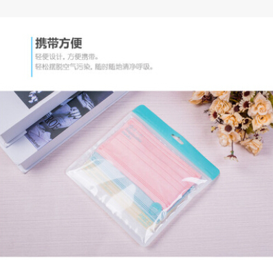 一次性卡通口罩纯色医用级防尘防护三层无纺布加厚骑行口罩图3