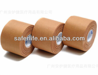 扭伤固定用途专业运动康复固定韧带保护吹孔人造棉氧化锌运动胶布图2