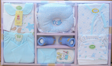 宝宝礼盒纯棉10件套