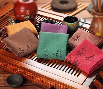 超强吸水茶纯棉茶巾高阳全棉茶具清洁毛巾图2