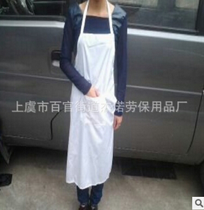 家庭女性纯色防油防水围裙图3
