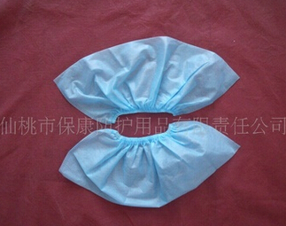 一次性机制无纺布鞋套加厚卫生环保高弹性图2