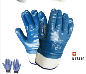 赛立特 HDNX 舒适的防护手套，带有坚韧的丁腈涂层
