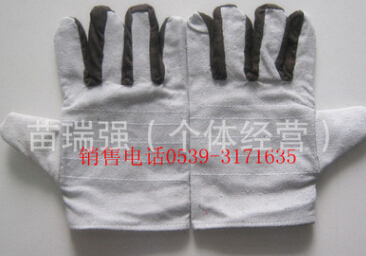 厂家生产批发 帆布手套 双层帆布手套 棉帆布手套图2