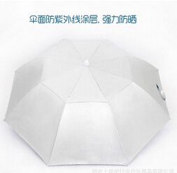 1.8米单向单层单转二折磨砂铁杆钓鱼伞垂钓伞防雨防晒图2