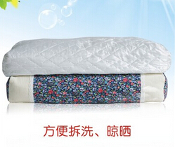 韩式碎花天然荞麦皮枕头 护颈保健枕枕芯 长方舒适颈椎枕图2