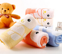 毛巾厂家直销 无捻纱提小熊加厚纯棉毛巾 定制礼品毛巾图2