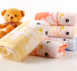 毛巾厂家直销 无捻纱提小熊加厚纯棉毛巾 定制礼品毛巾图3
