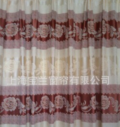 牡丹家用窗帘/开合帘/布艺窗帘/电动窗帘图2
