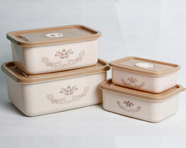 批发塑料食品密封盒微波炉保鲜盒长方形饭盒收纳盒储物盒高温冷冻