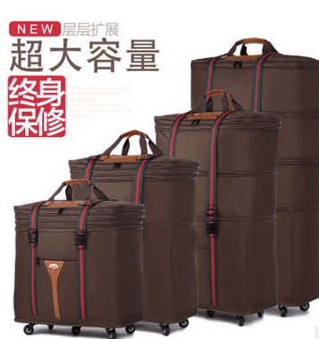 韩国inanna品牌航空托运包大容量拉杆箱图2