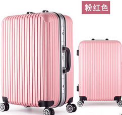 pc高档铝框登机行李箱 万向轮拉杆箱品牌旅行箱图2