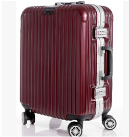 文森保罗简单纯色行李箱万向轮 青年男女通用旅行箱