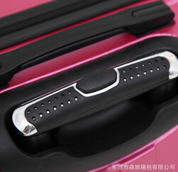 17寸拉杆箱 abs万向轮行李箱女16寸电脑旅行箱图2