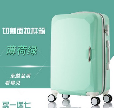 学生硬箱万向轮密码旅行箱图2