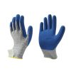 高强高模聚乙烯乳胶起皱涂层防割防护手套