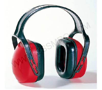霍尼韦尔 Mach1 1010421 红色经济型头戴式耳罩