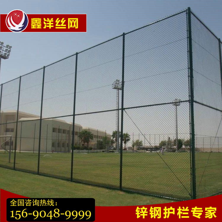 低价出售 足球场围网 包塑铁丝围网 足球场护栏 球场护栏围栏