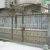 厂家供应高档欧美风格栅栏门 铁艺护栏门 组装栅栏门