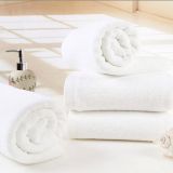 高级酒店宾馆专用毛巾 32支全棉提花面巾 可制作LOGO