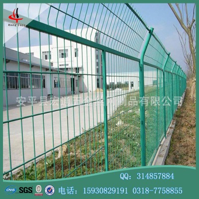 铁路防护框架护栏网 公路护栏网 边框护栏 绿化带防护网 宏通