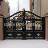 厂家直销铝艺大门 庭院别墅小区豪华铝合金门 铝艺门批发定制