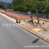 厂家直销出口海外塑胶护栏 交通铁马 道路隔离栏 施工围挡