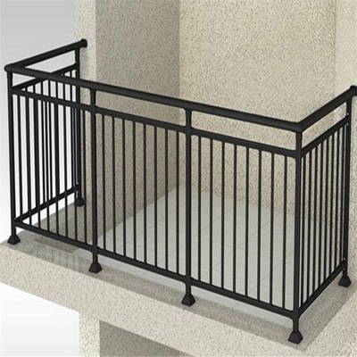 锌钢别墅小区阳台护栏 天台锌钢铁艺安全防护围栏 可定制