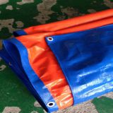 蓝橙布，PE防水布，防雨/防晒,货场盖布/汽车蓬布/码头帆布