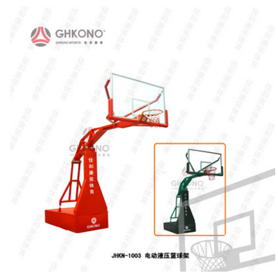 JHKN-1003电动液压篮球架 移动液压升降 、折叠篮球架