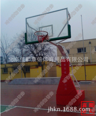 JHKN-1003电动液压篮球架 移动液压升降 、折叠篮球架图3