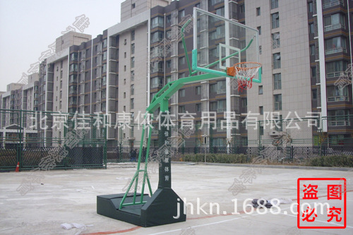 JHKN-1011凹箱独臂篮球架 移动箱式篮球架 移动篮球架图2