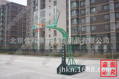 JHKN-1011凹箱独臂篮球架 移动箱式篮球架 移动篮球架图3