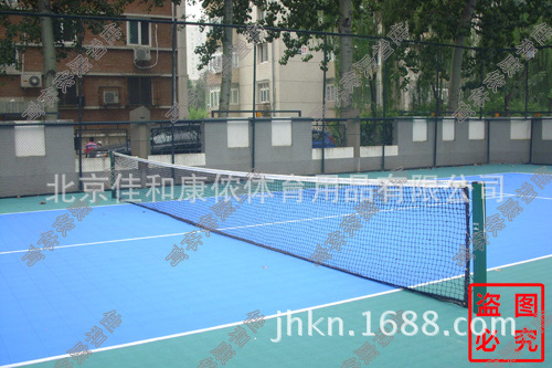 JHKN-4011 插地式网球柱 地埋式网球柱 固定式网球架图2