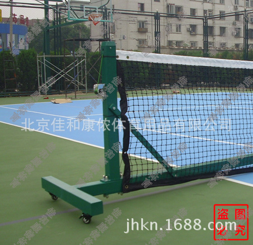 JHKN-4015 全移动式网球柱 网球架 移动轮式网球柱图3