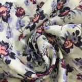 流行丝棉印花时装衬衣面料