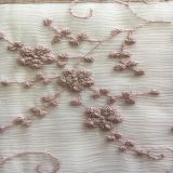 100%真丝乔其绣花女装面料定制