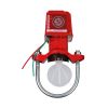 水流指示器 灭火器材马鞍式水流指示器 消防设备系统厂家直销