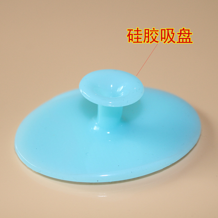 宝宝沐浴清洁刷 去角质按摩洁面刷 婴儿硅胶洗头刷图3